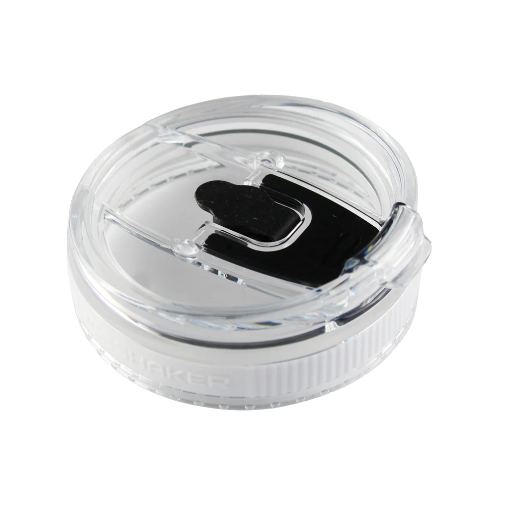 26oz Flex Lid with Straw - White Band