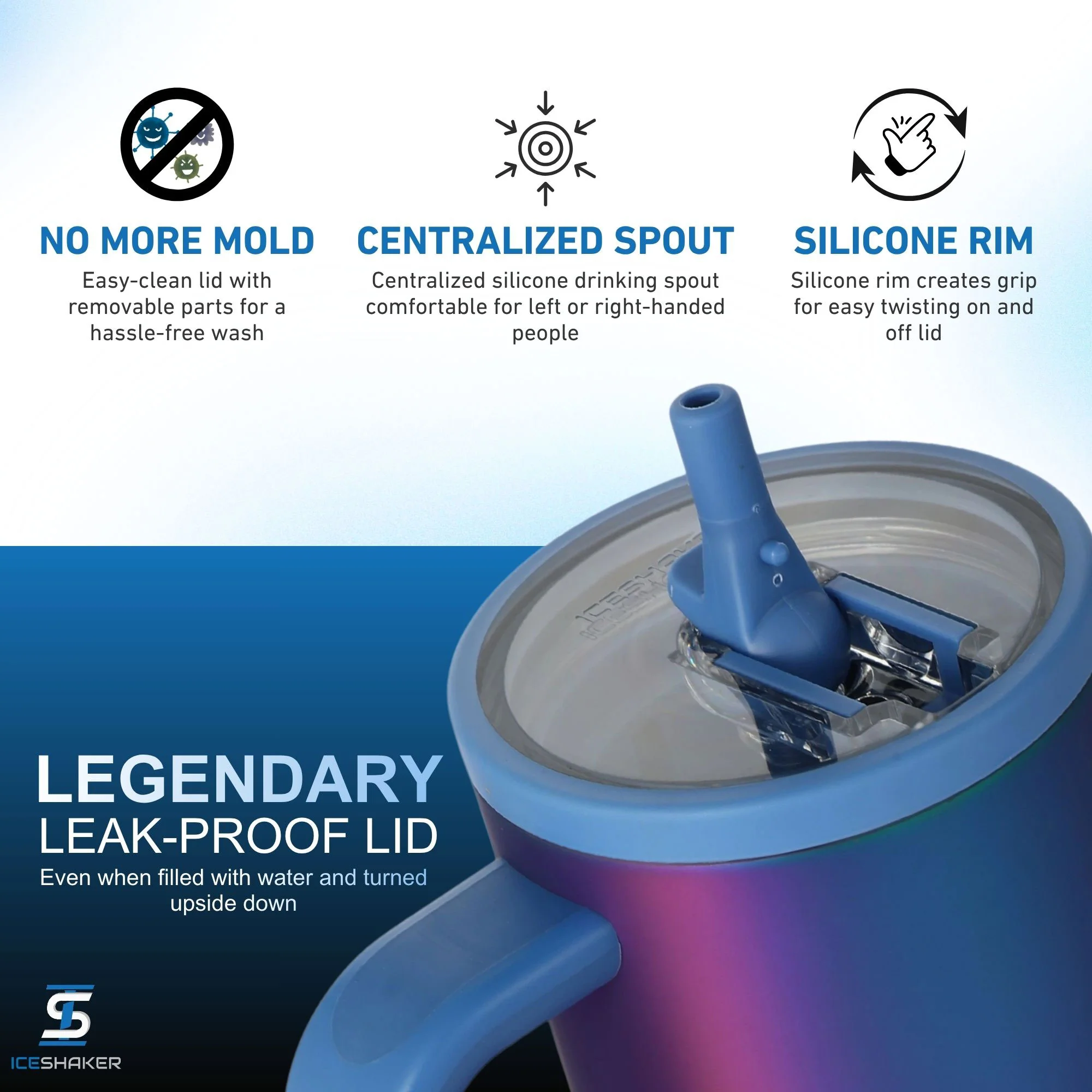 Ice Shaker Wisteria Legend Series Shaker Tumblers - Image 3