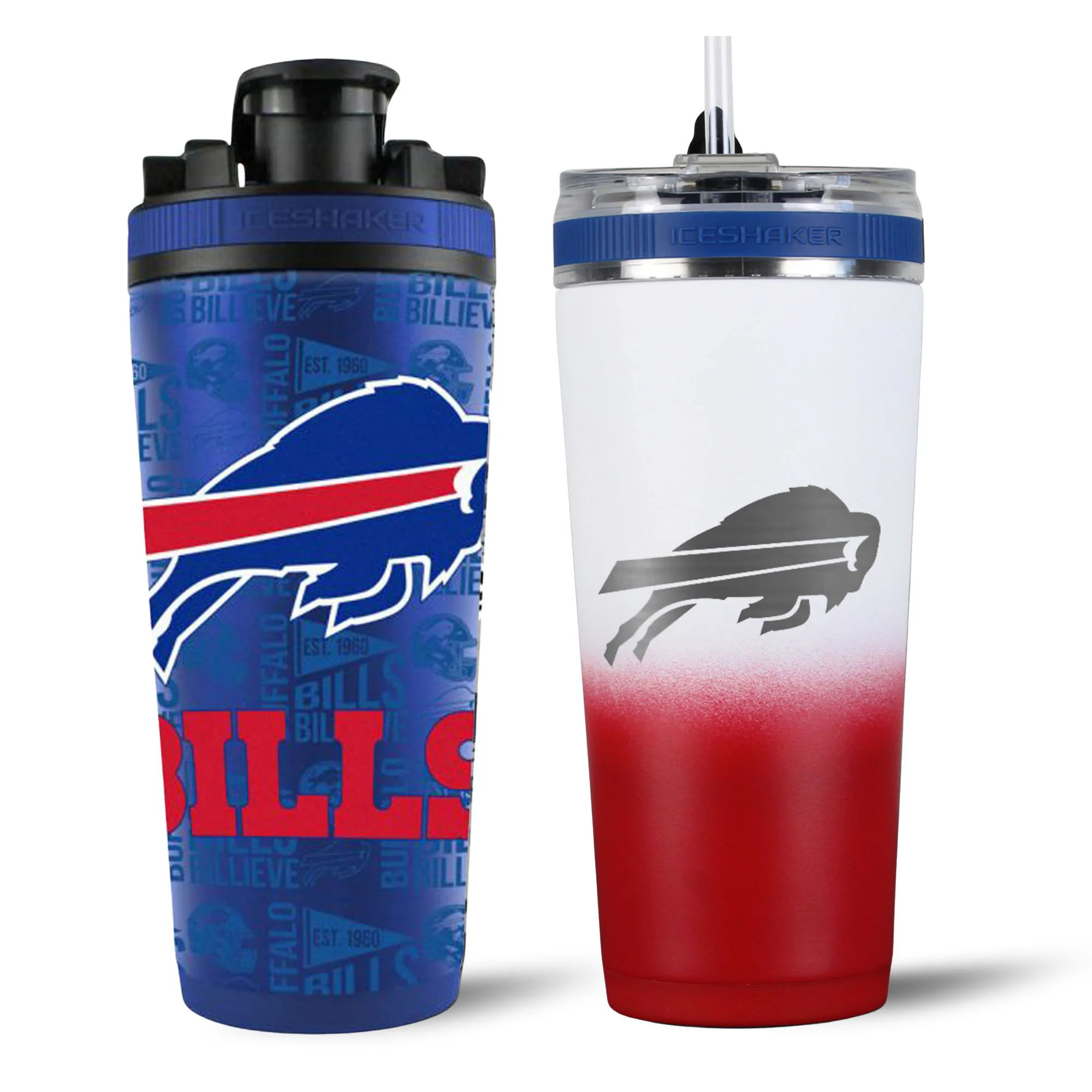 Buffalo Bills 4D Shaker & Flex Bottle Bundle - Image 2