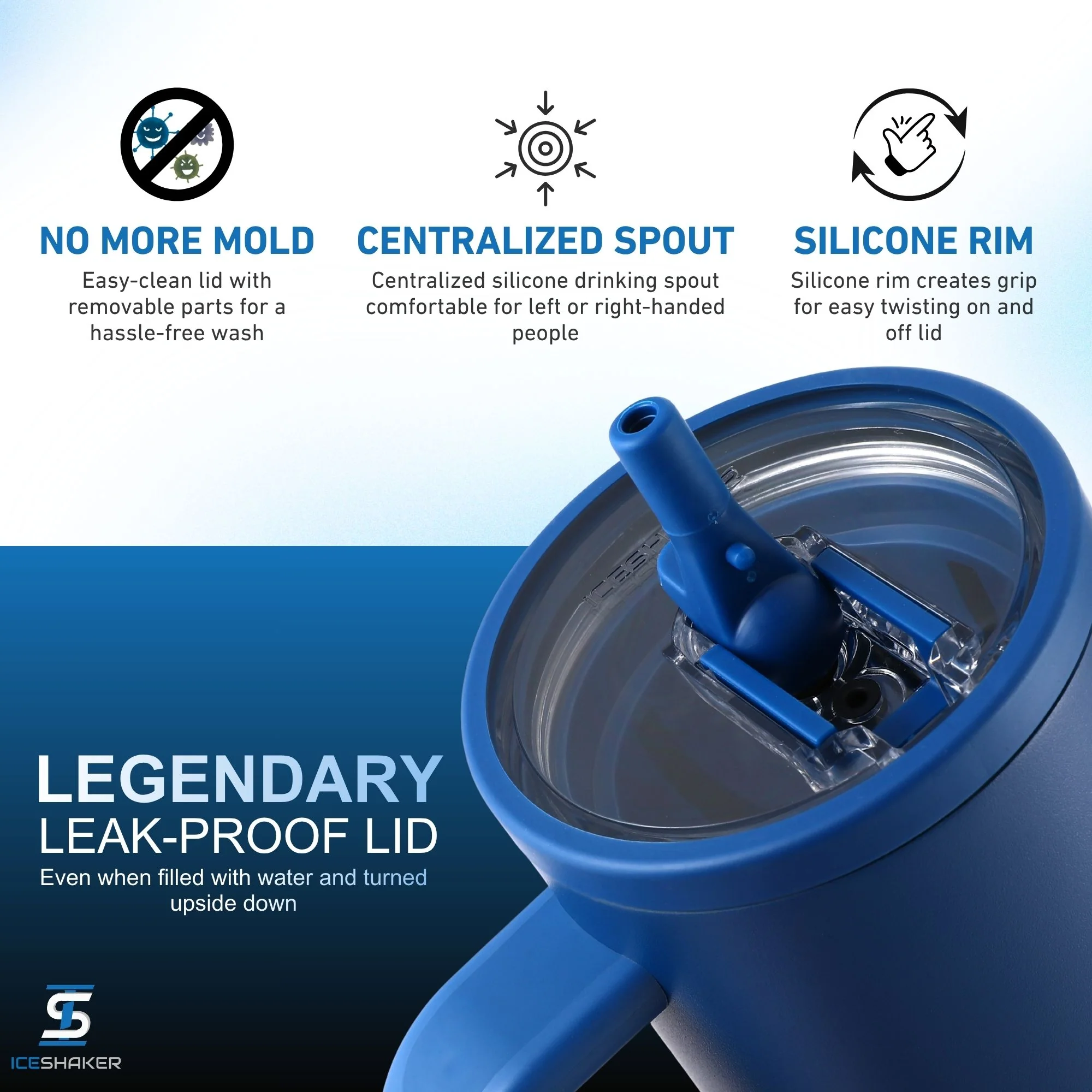 Official New York City FC 40oz Legend Shaker Tumbler - Image 3