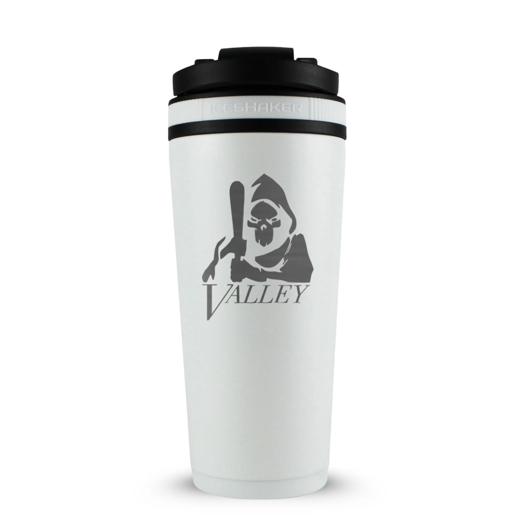 Custom Ghost Valley Baseball 26oz Ice Shaker