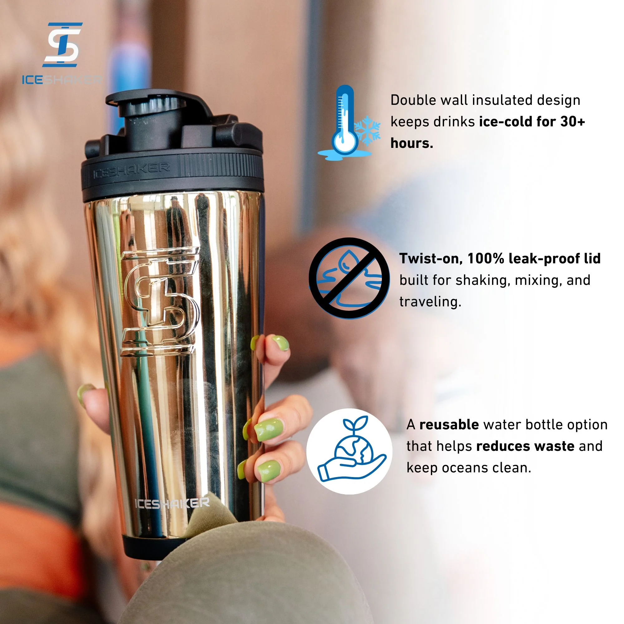 Custom Sioux Falls Fit Body Boot Camp 26oz Ice Shakers - Image 10