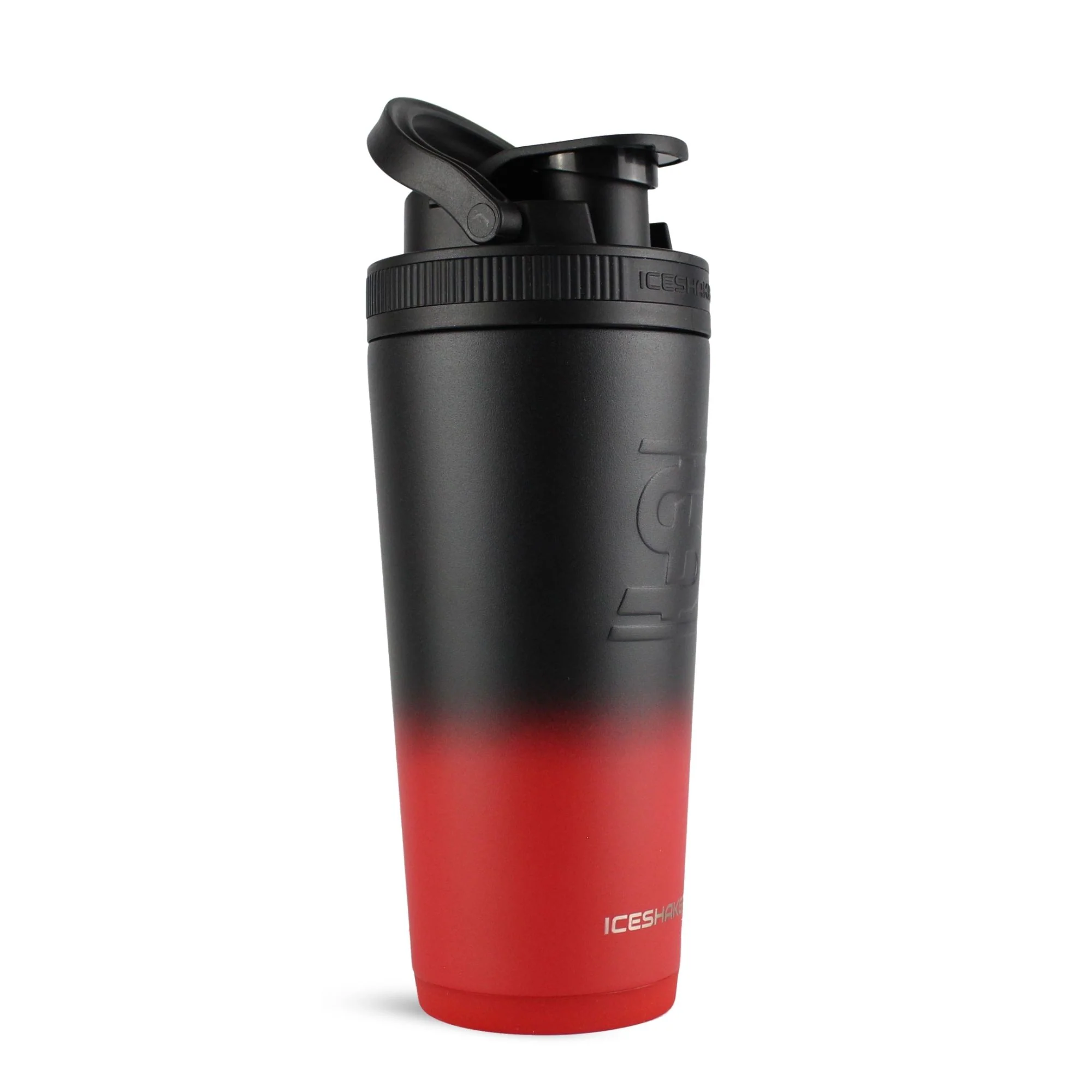 26oz Ice Shaker - Red Black Ombre