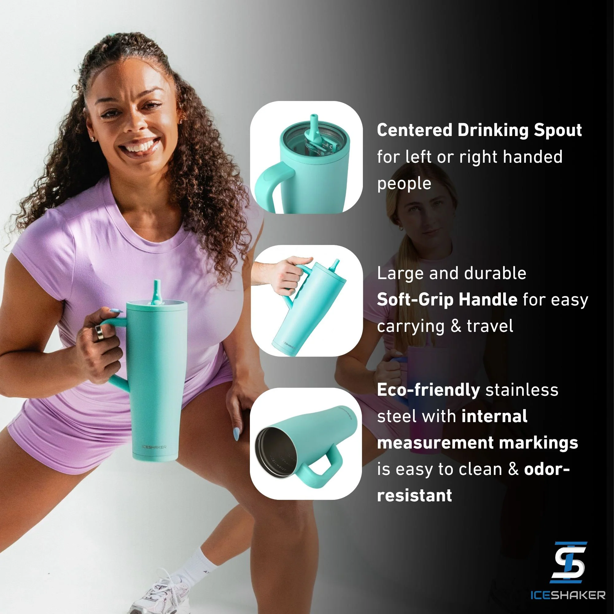 Ice Shaker Mint Series Shaker Tumblers - Image 3