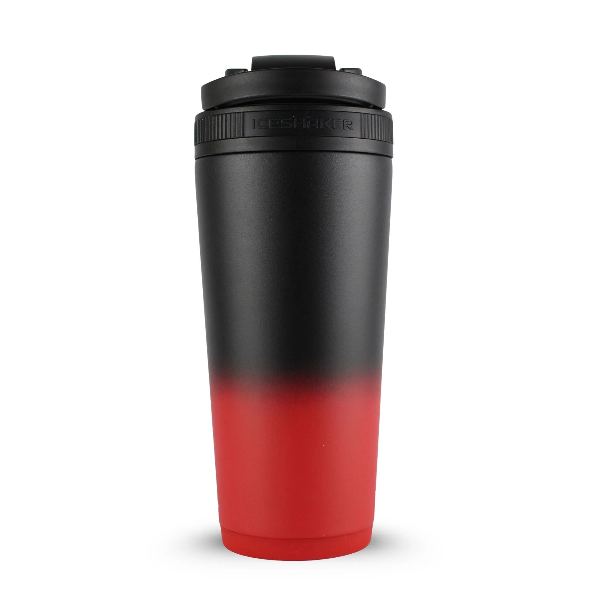26oz Ice Shaker - Red Black Ombre - Image 6