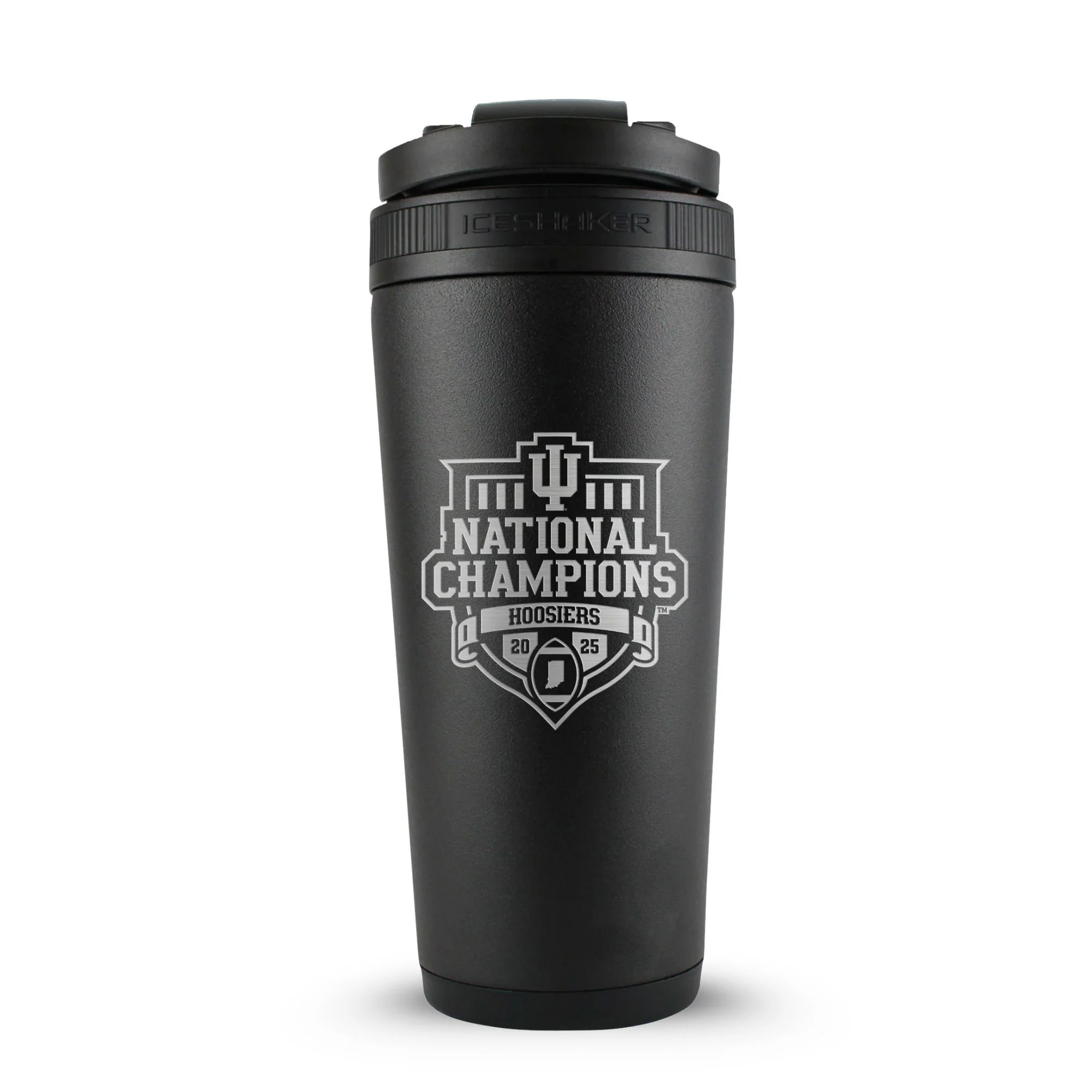 Official NCAA 2025 Indiana Hoosiers National Football Champions 26oz Ice Shaker