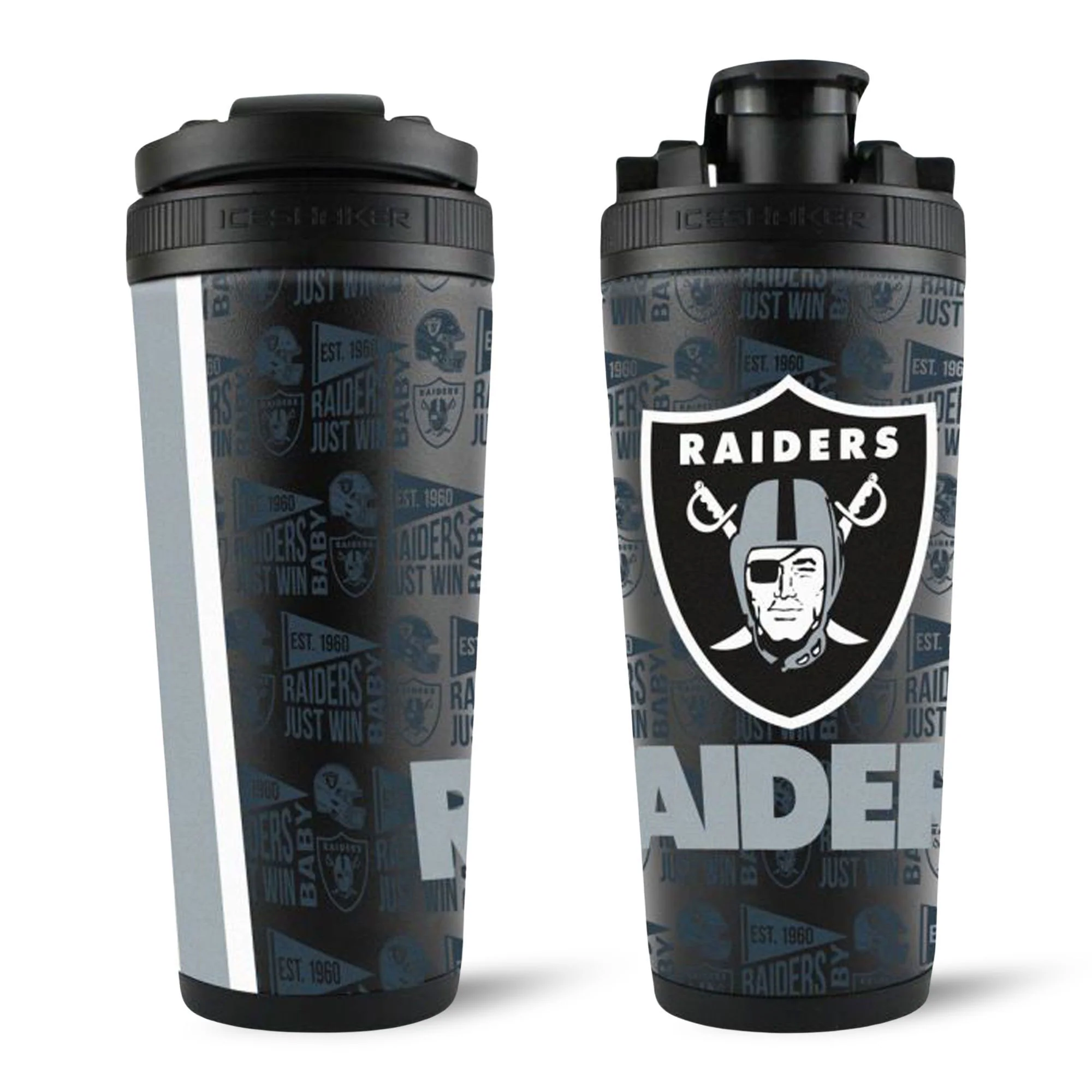 Officially Licensed Las Vegas Raiders 26oz Ice Shaker - Image 16