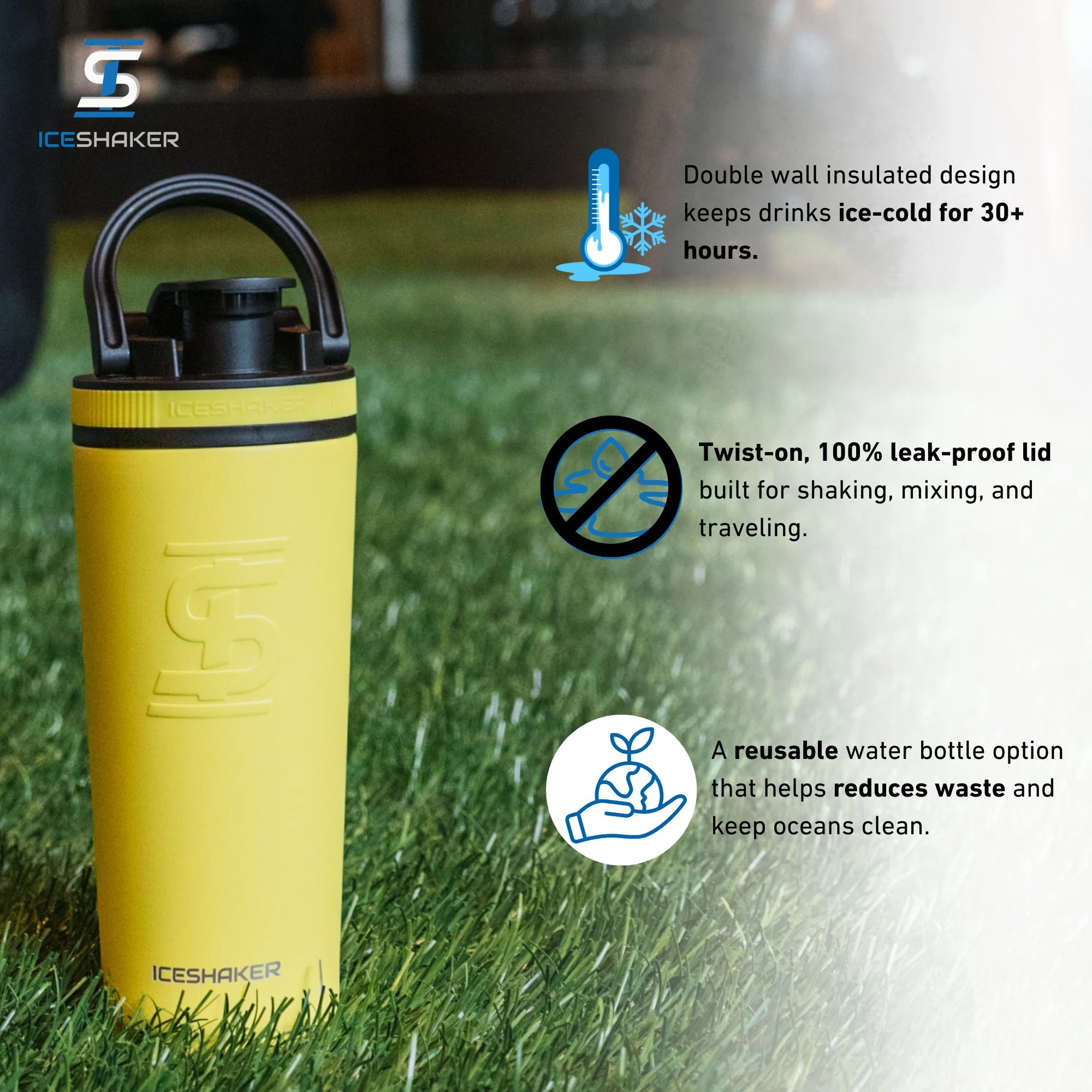 Officially Licensed Columbus Crew 26oz Ice Shaker - Image 10