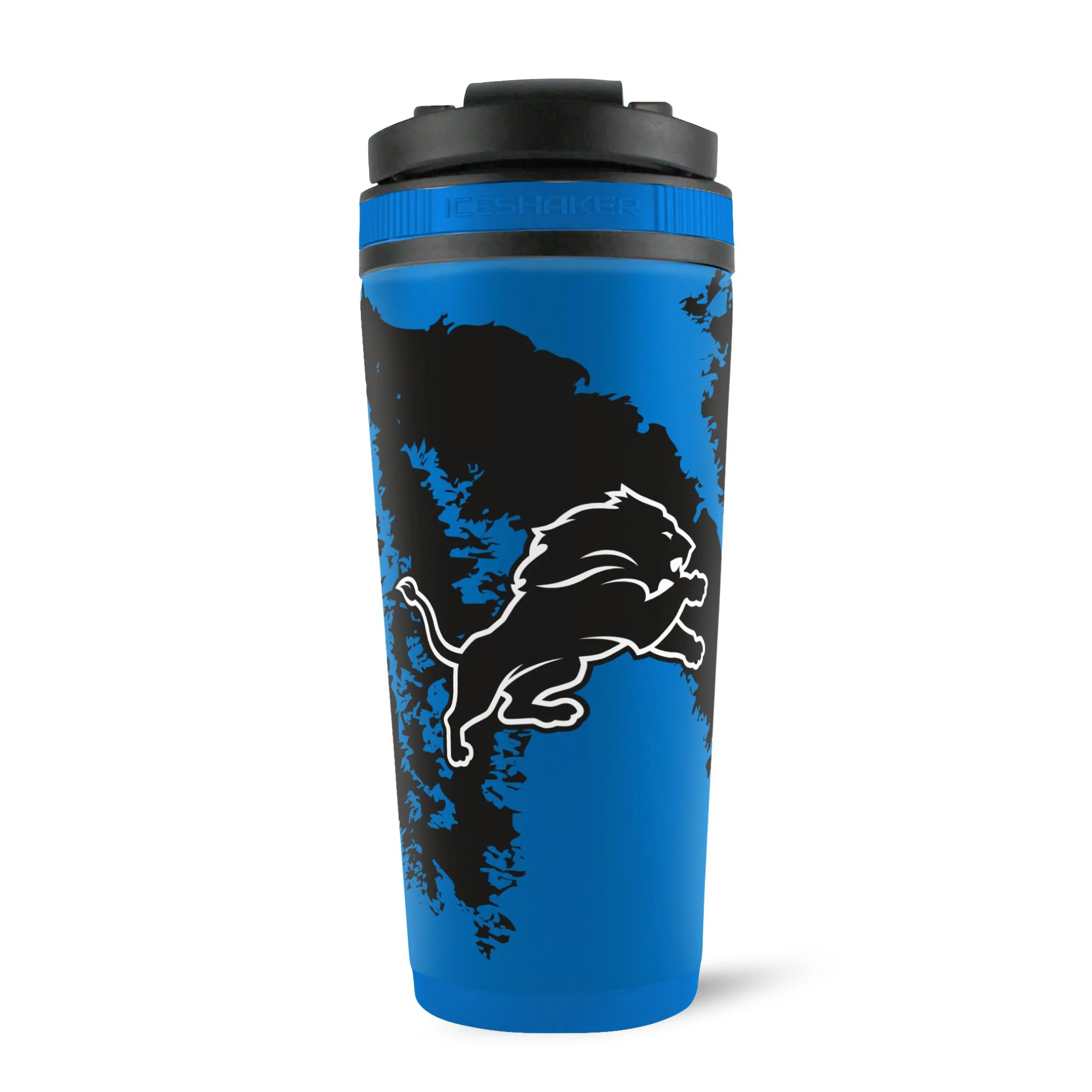 Officially Licensed Detroit Lions Black Lion 26oz 4D Ice Shaker - Image 3