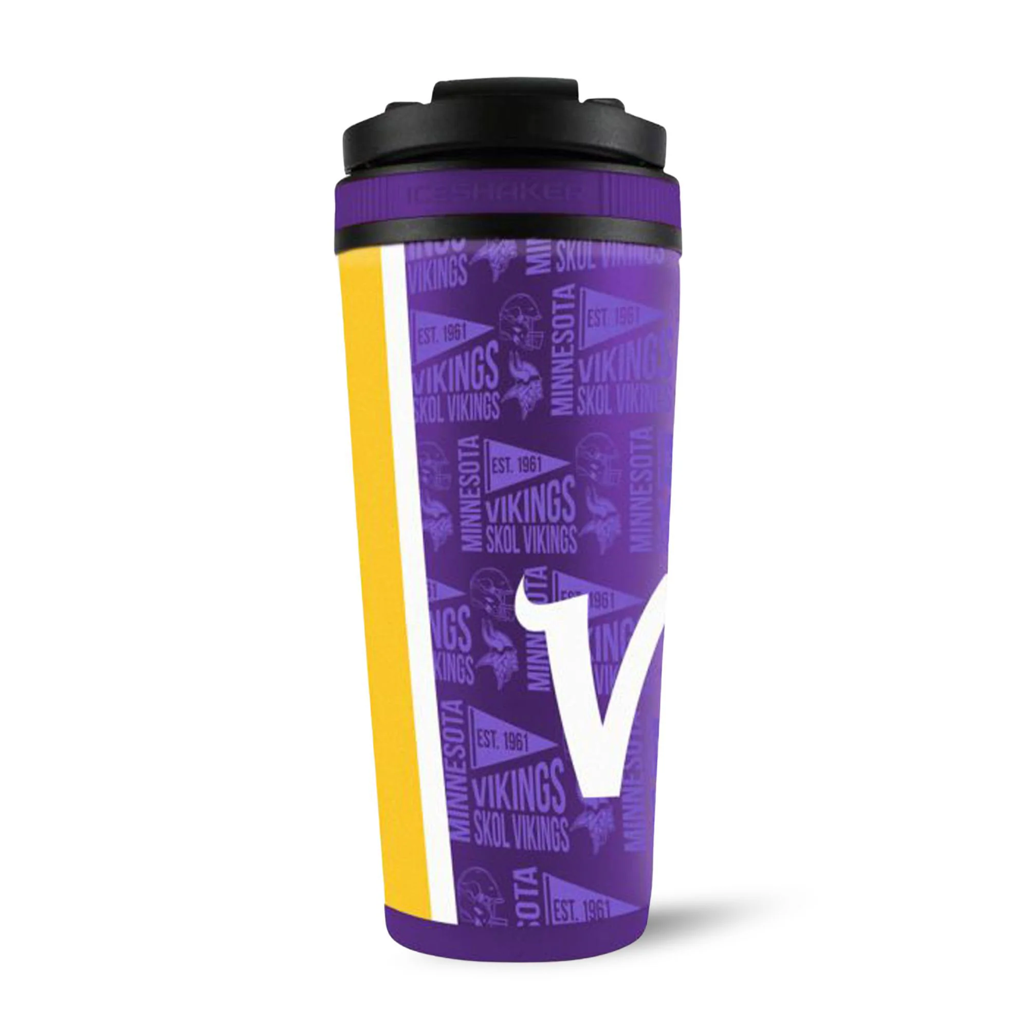 Officially Licensed Minnesota Vikings 26oz Ice Shaker - Image 24