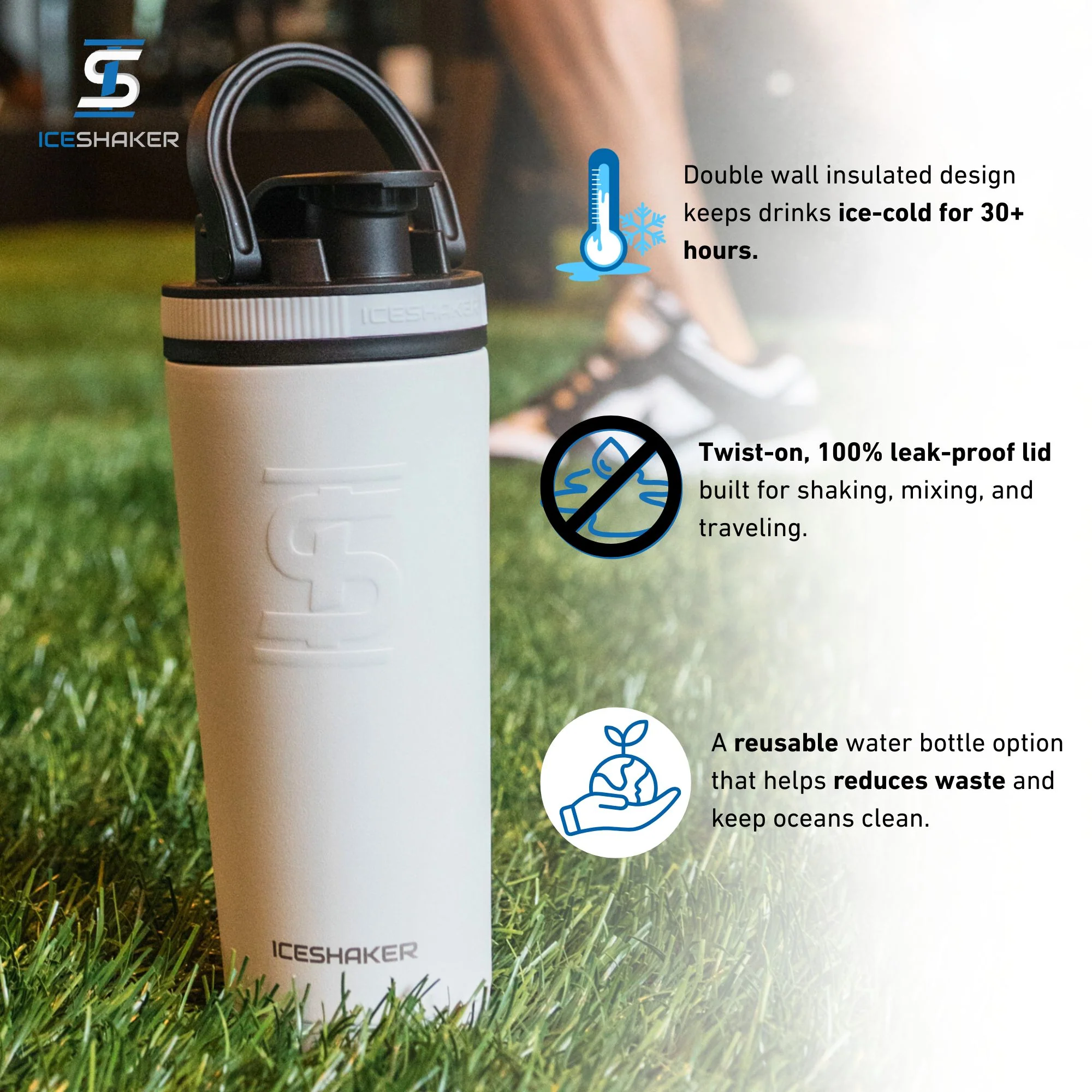 Officially Licensed New York City FC 26oz Ice Shaker - Image 10