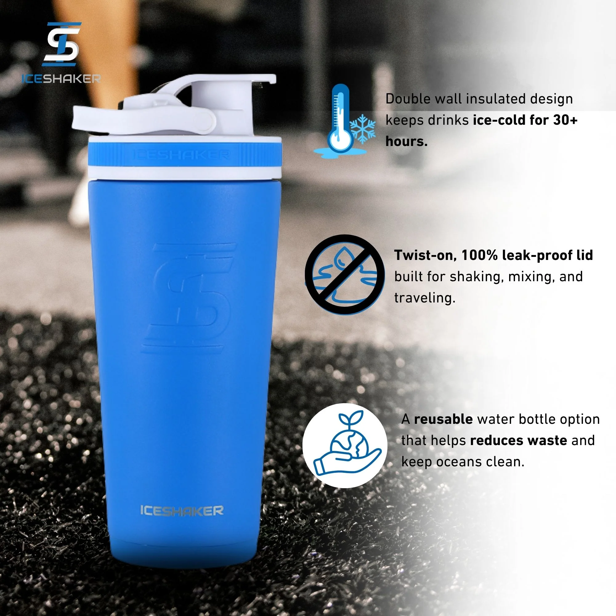 Officially Licensed WWE Cody Rhodes 26oz Ice Shaker - Image 5