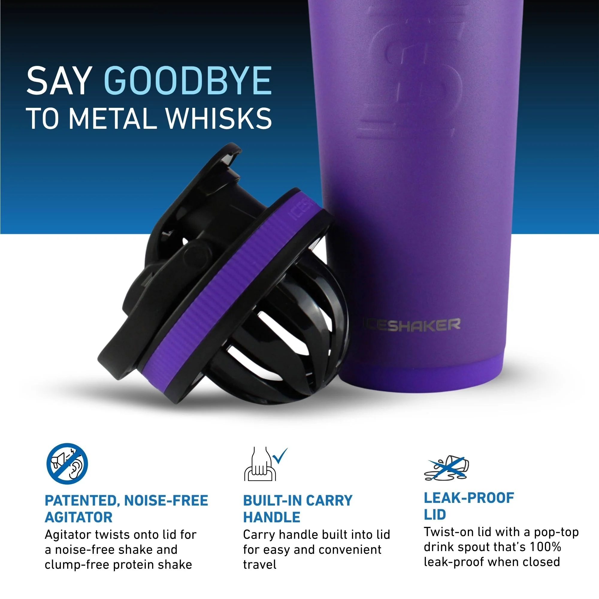 Officially Licensed WWE The Undertaker 26oz Ice Shaker - Image 4