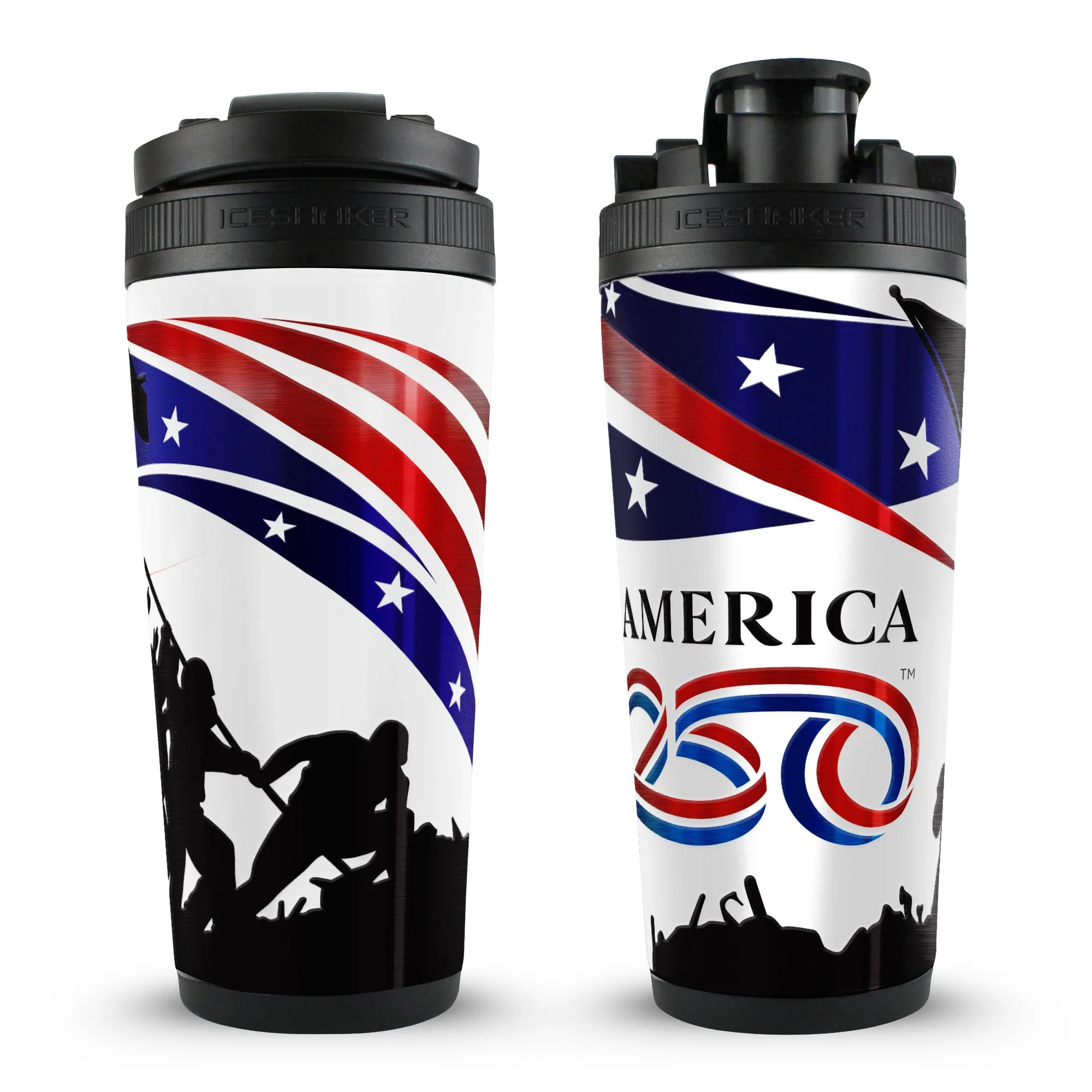USA 250 4D 26oz Ice Shakers - Image 8